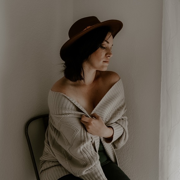 Apt 9 beige chunky knit cocoon sweater - Picture 10 of 12